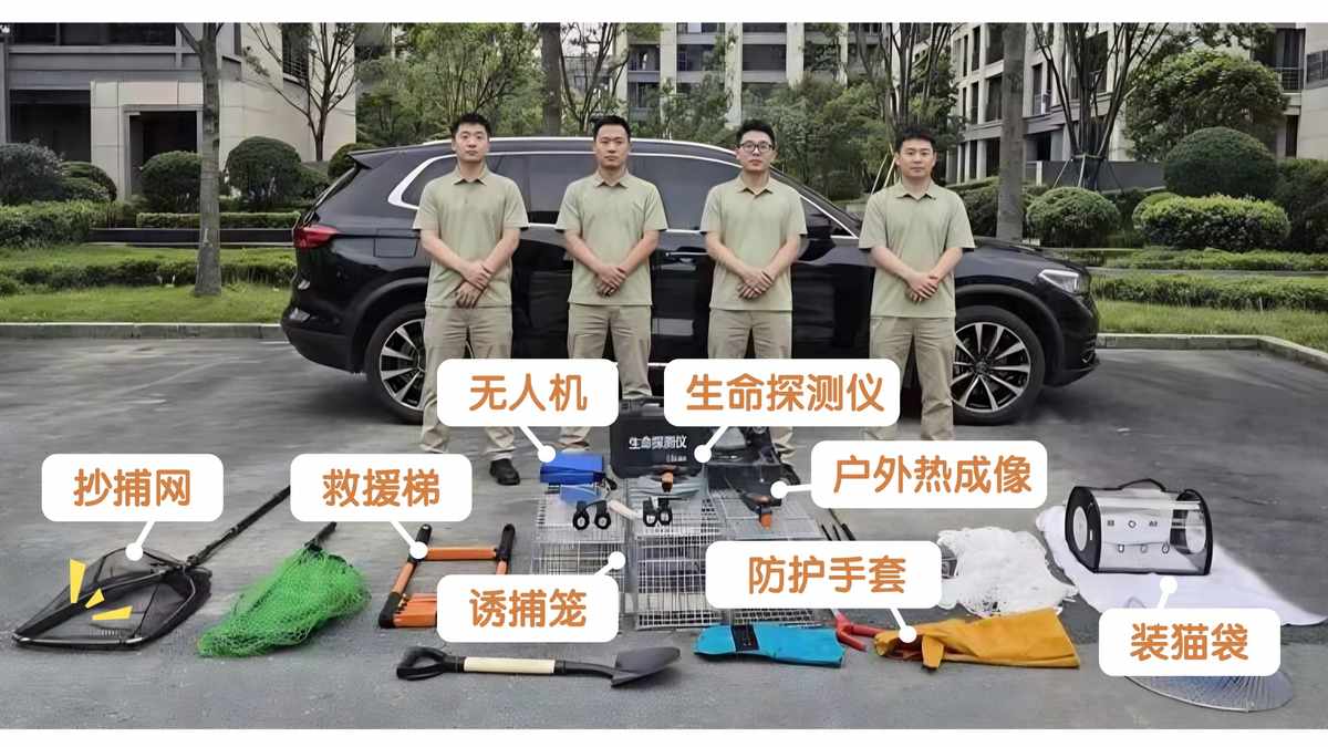 喵安护卫队团队合照